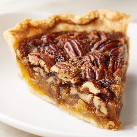 Cooling Southern Pecan Pie on a wire rack, ready to be served with a dollop of whipped cream or vanilla ice cream.