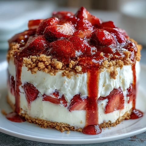 Classic Strawberry Shortcake Biscuit