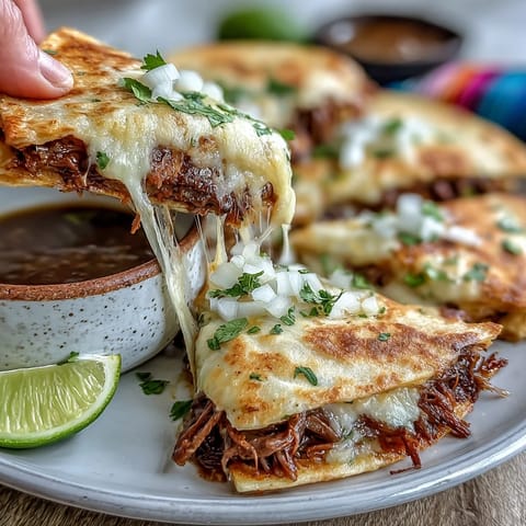Cinco de Mayo Birria Quesadillas