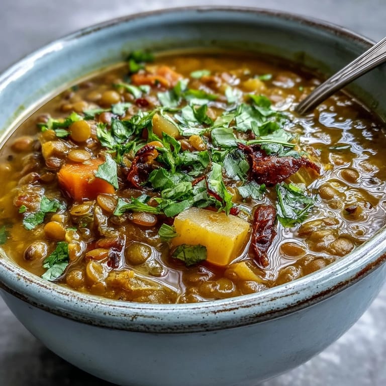 Homemade Mung Bean Soup simmering in a pot with aromatic spices, ready to serve with steamed rice.