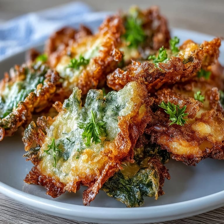 Lightly fried seaweed tempura, featuring crisp nori coated in airy batter and served with a fragrant sesame-soy dipping sauce.