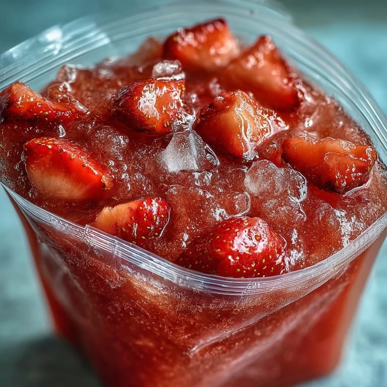 Chilled freezer pouches filled with rum, lime, and tropical fruit, ready to pour or enjoy straight from the pouch.  