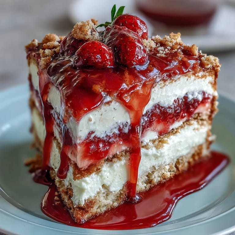 Golden buttermilk biscuits layered with juicy strawberries and sweet whipped cream, a timeless American dessert that delights every palate.